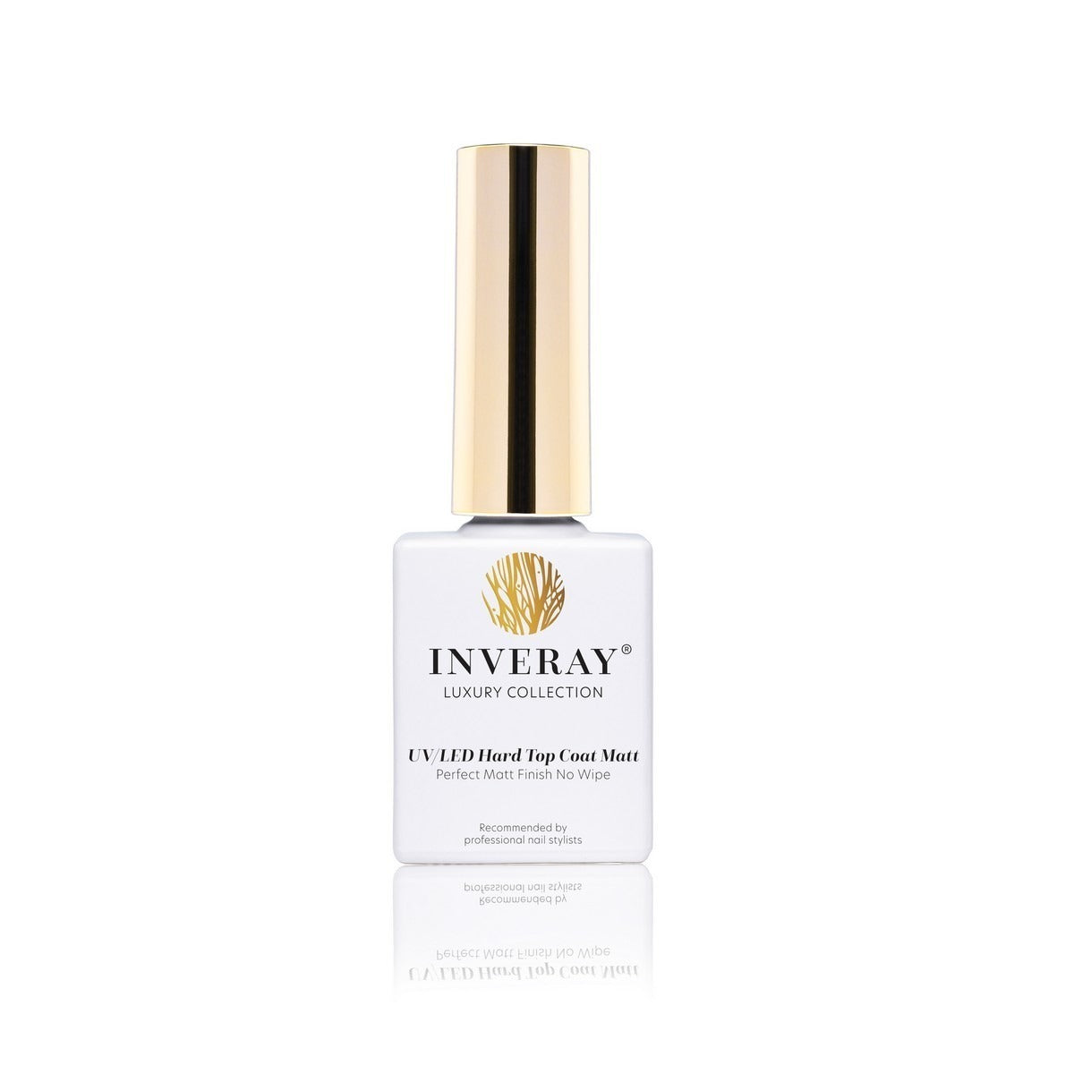 INVERAY HARD TOP COAT MATT Perfect Matt Finish No Wipe – Base Vernis Semi-Permanent 10 ml
