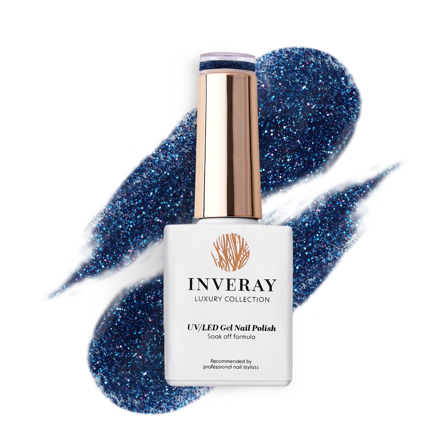 INVERAY N°161 Aquamarine Sparkle – Vernis Semi-Permanent 10 ml
