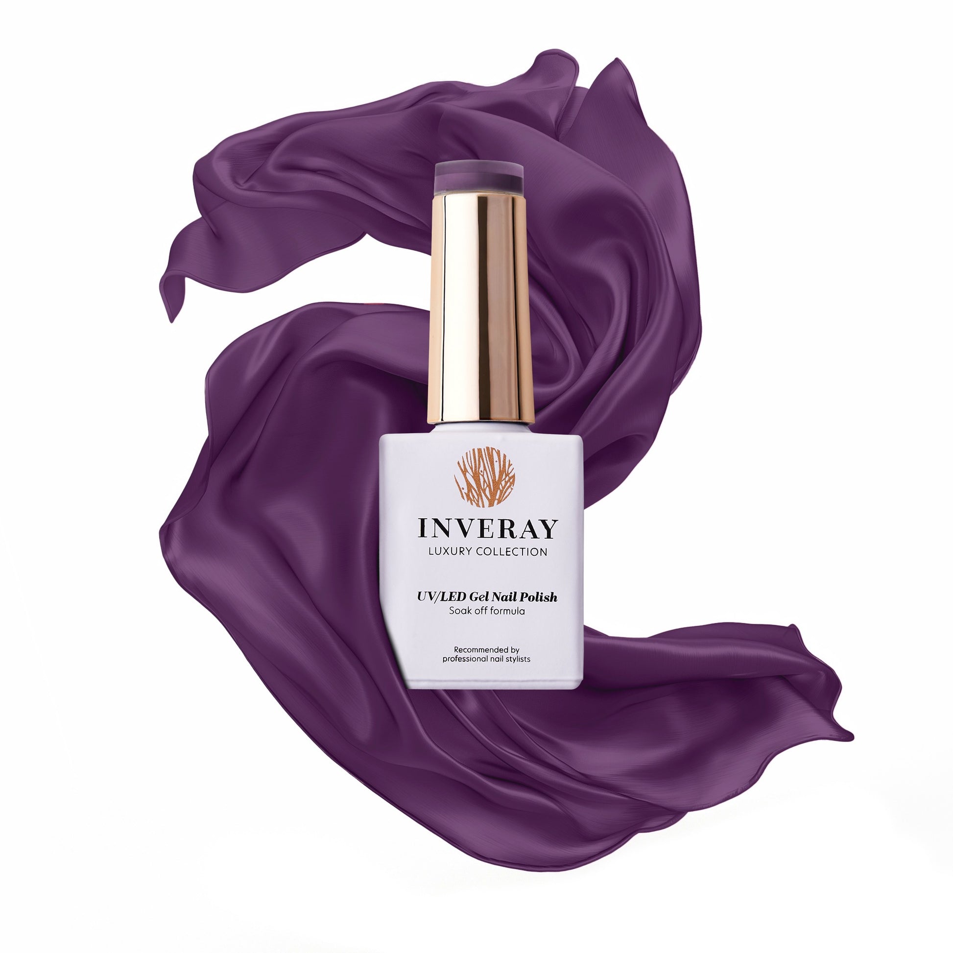 INVERAY N°180 Plum – Vernis Semi-Permanent 10 ml