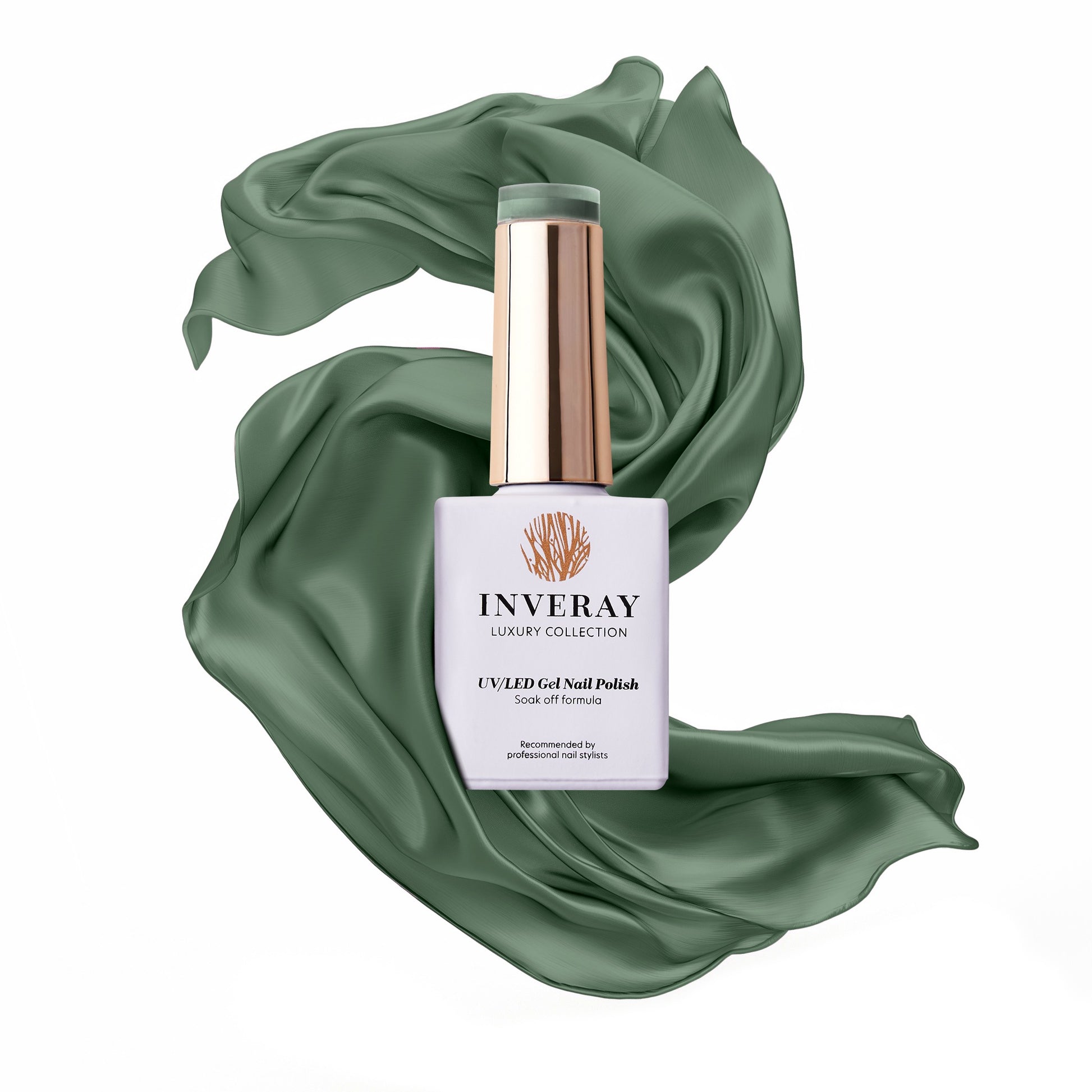 INVERAY N°186 Green Tea – Vernis Semi-Permanent 10 ml