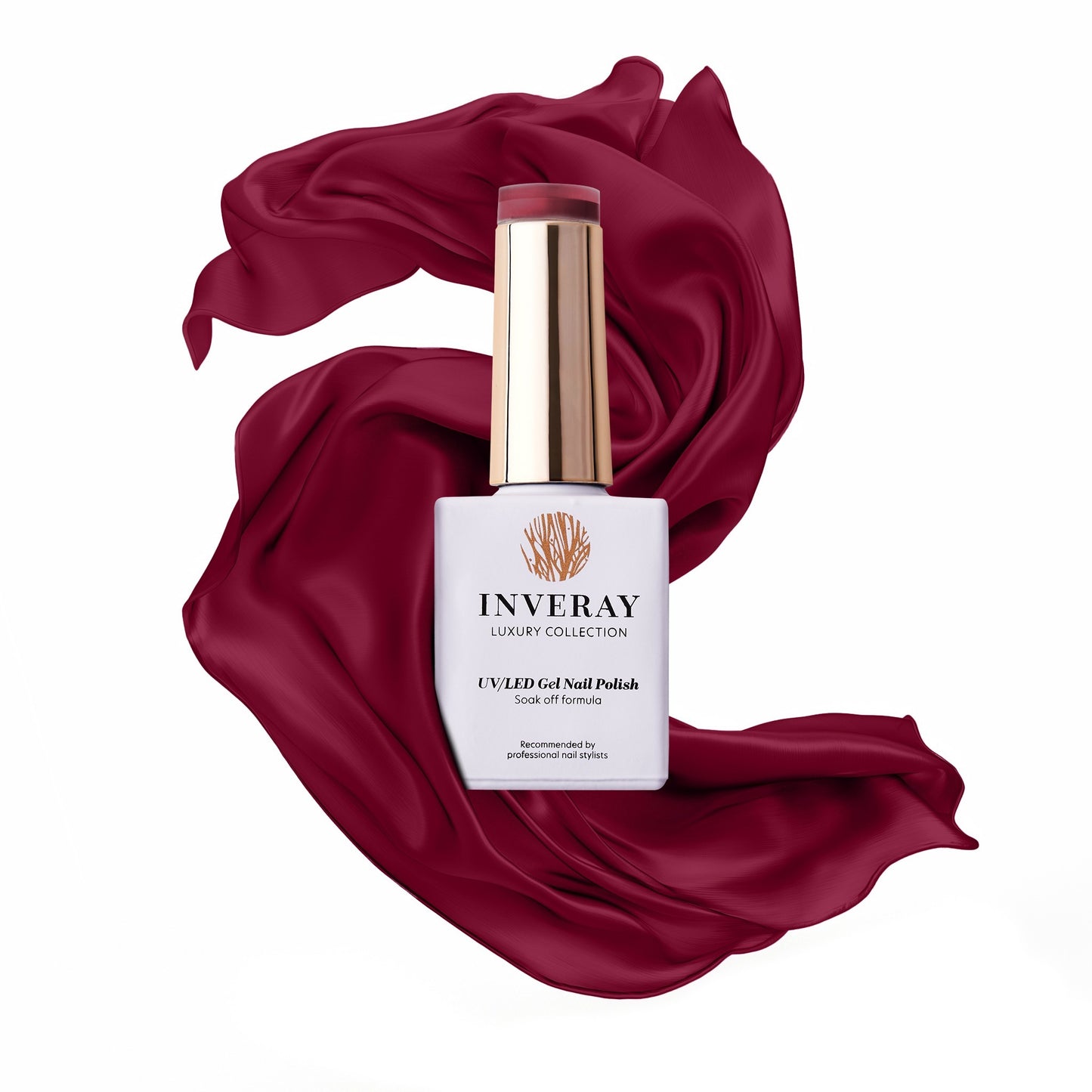 INVERAY N°190 Bordeaux – Vernis Semi-Permanent 10 ml