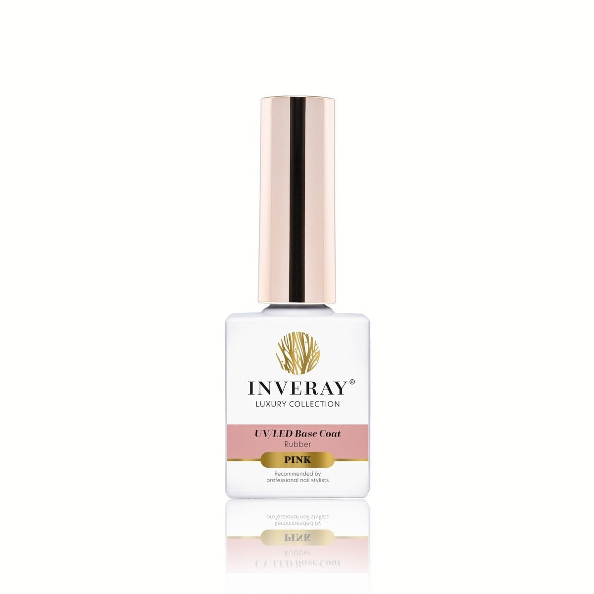 INVERAY Base Coat Rubber PINK – Base Vernis Semi-Permanent 10 ml