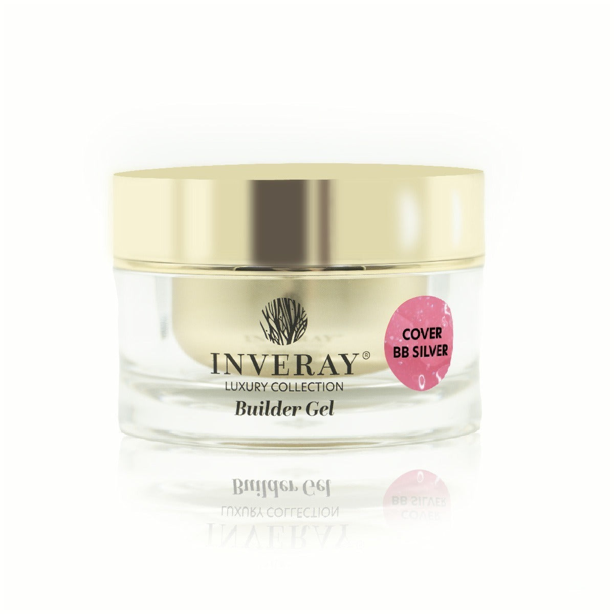 INVERAY Butter Builder Gel Builder Gel Cover Bb Silver – Gel de Construction 15 ml