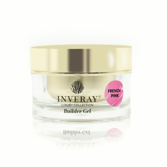 INVERAY Butter Builder Gel Builder Gel French Pink – Gel de Construction 15 ml