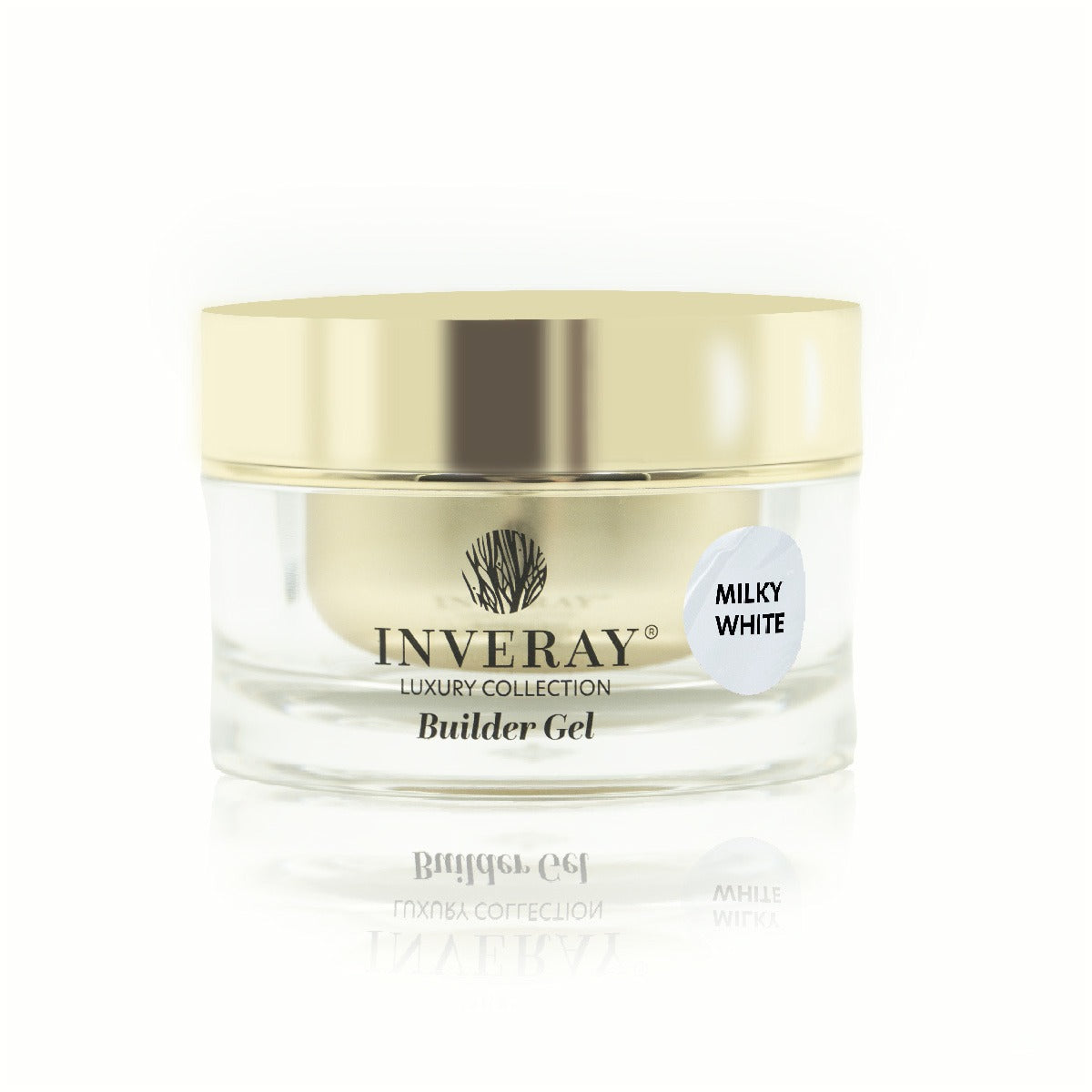 INVERAY Butter Builder Gel Builder Gel Milky White 50Ml – Gel de Construction 15 ml