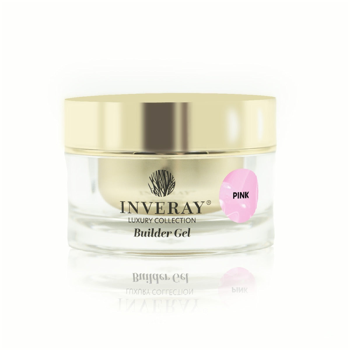 INVERAY Butter Builder Gel Builder Gel Cover Pink 50Ml – Gel de Construction 15 ml