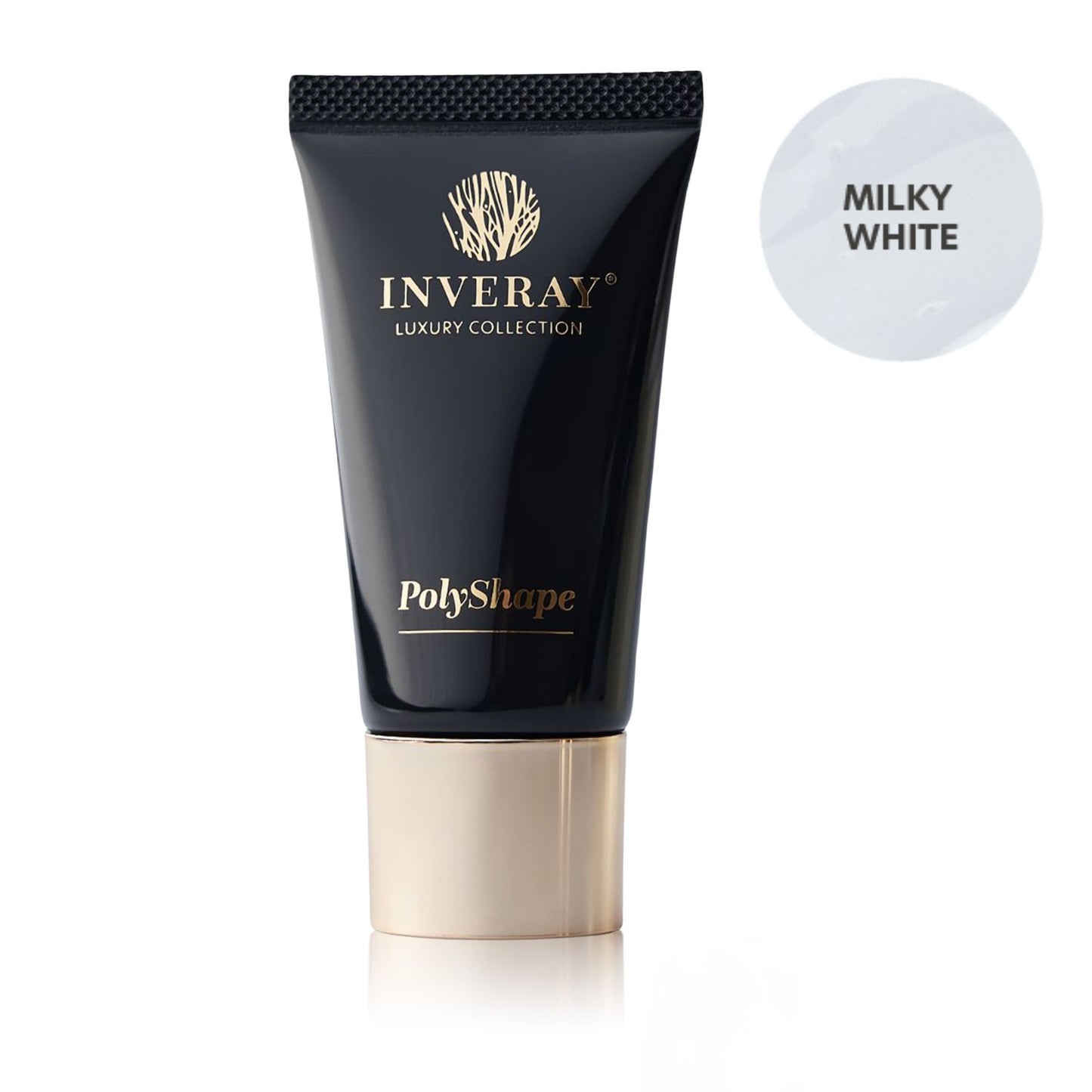 INVERAY PolyShape Milky White – Acrygel de Construction