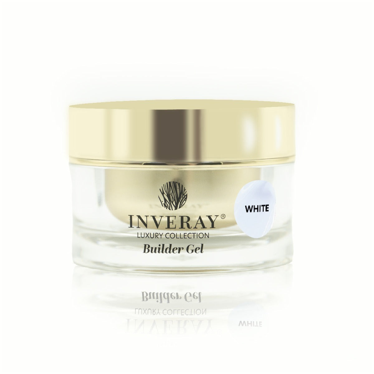 INVERAY Butter Builder Gel Builder Gel White – Gel de Construction 15 ml