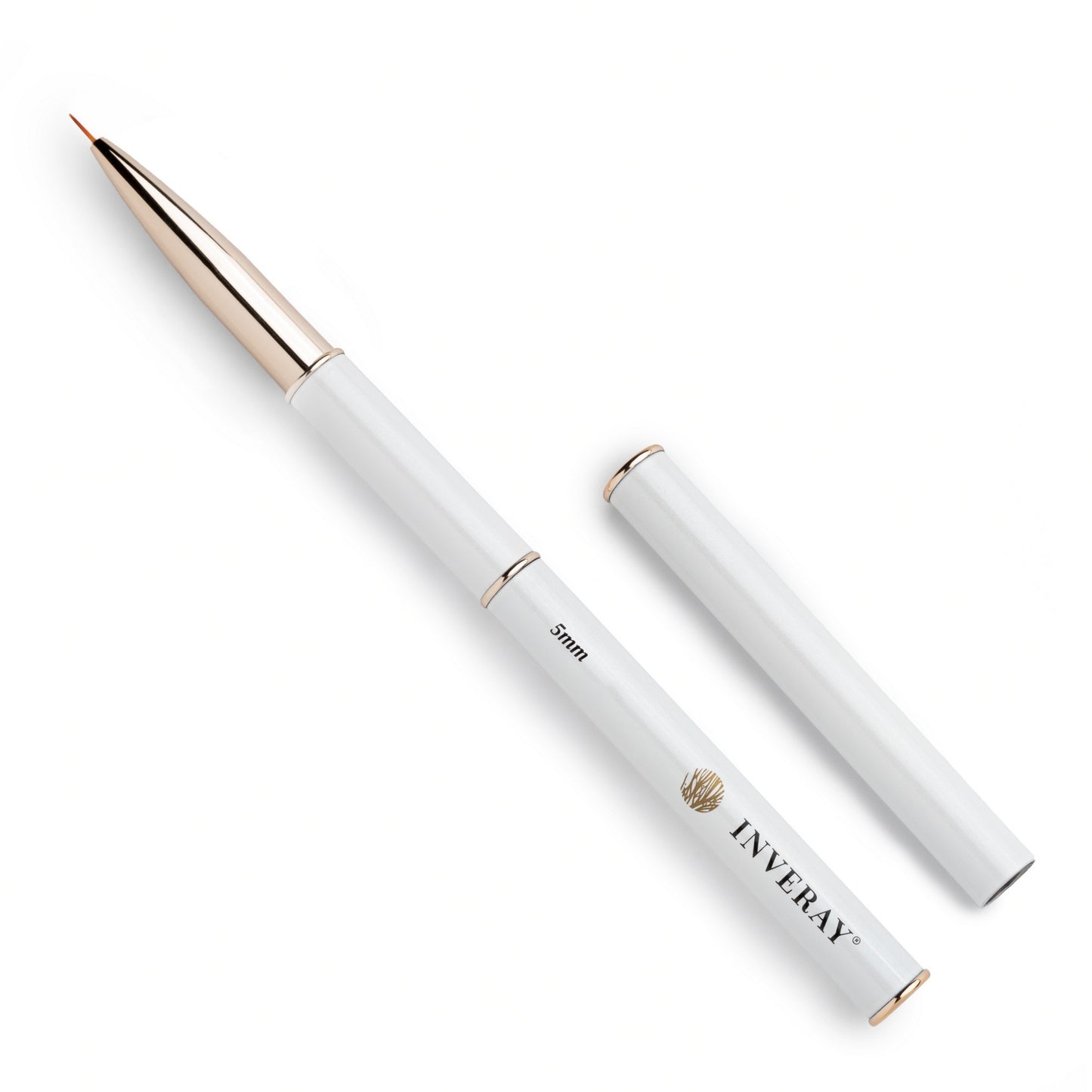 INVERAY Pinceau 5mm Liner Gel Brush Luxury Collection – Pinceau Professionnel Ongles