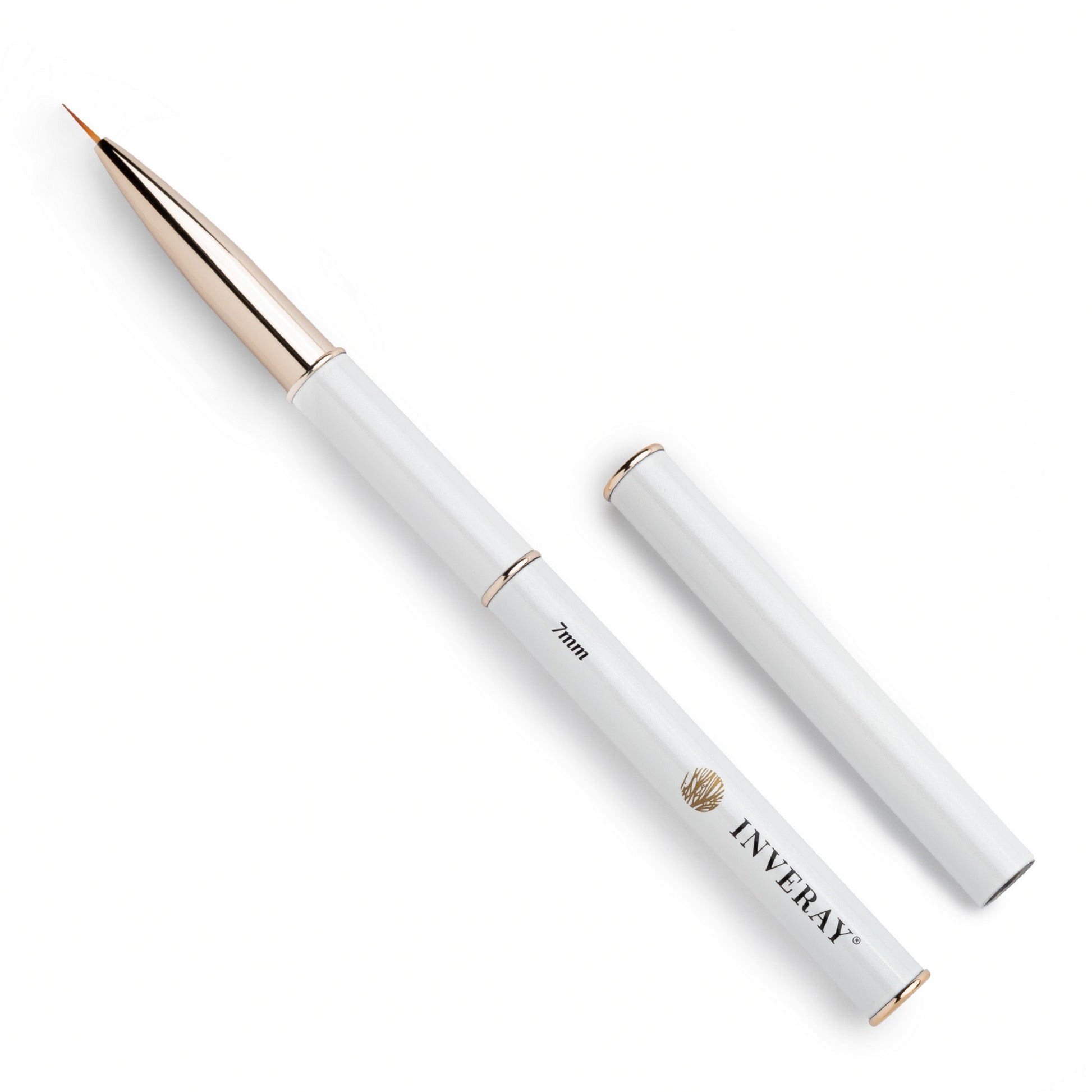 INVERAY Pinceau 7mm Liner Gel Brush Luxury Collection – Pinceau Professionnel Ongles