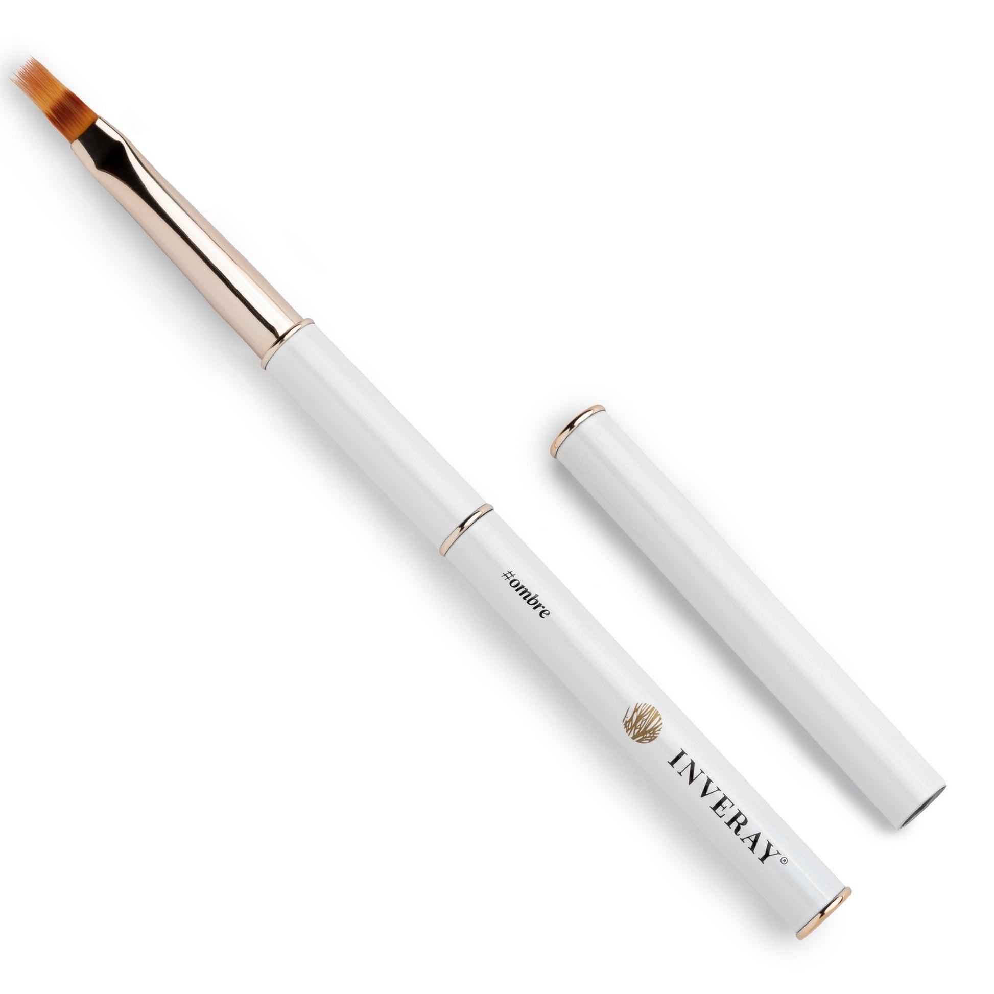 INVERAY Pinceau Ombre Gel Brush N°6 Luxury Collection – Pinceau Professionnel Ongles