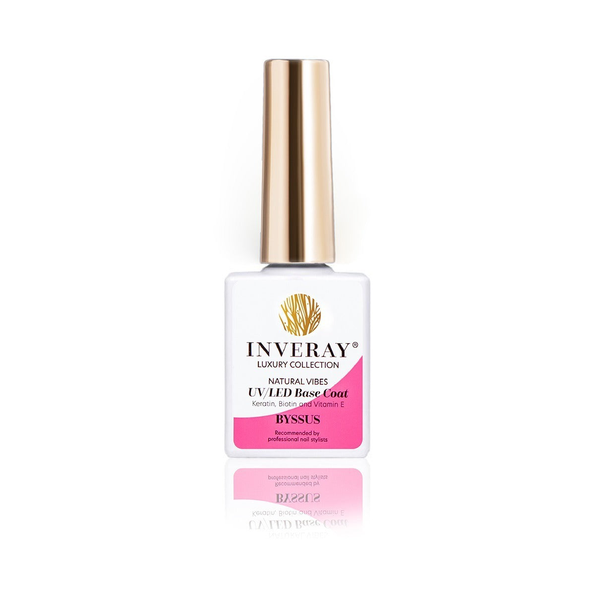 INVERAY Base Coat Natural Vibes BYSSUS – Base Vernis Semi-Permanent 10 ml