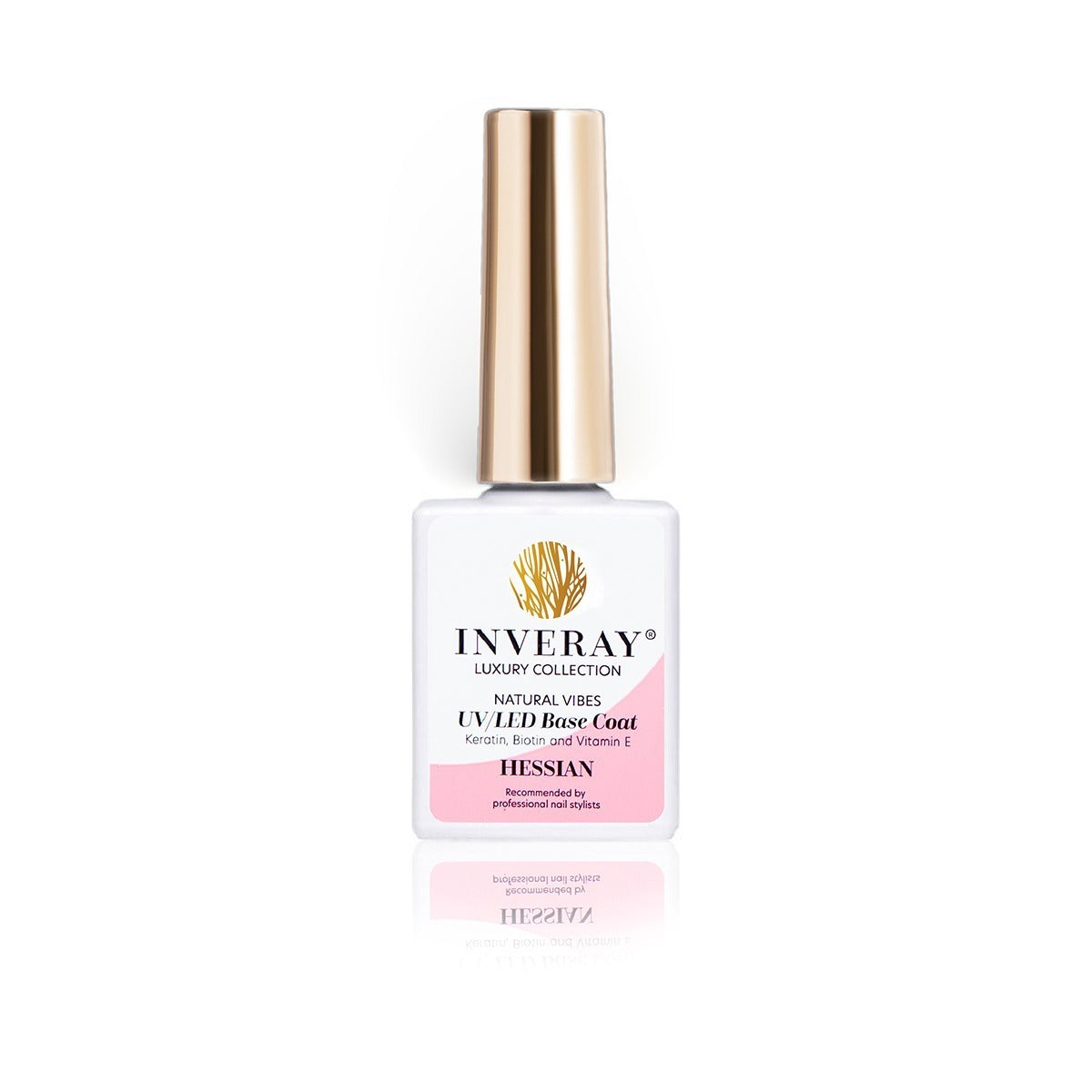 INVERAY Base Coat Natural Vibes HESSIAN – Base Vernis Semi-Permanent 10 ml