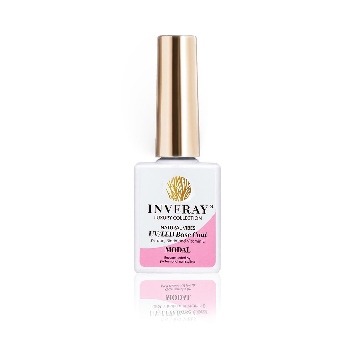 INVERAY Base Coat Natural Vibes MODAL – Base Vernis Semi-Permanent 10 ml