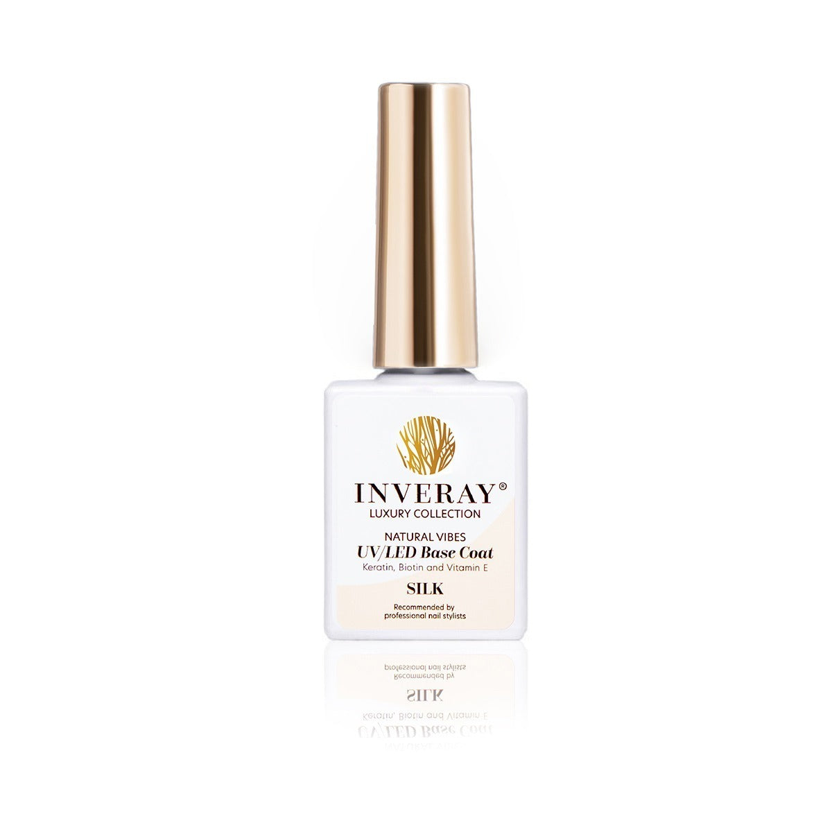 INVERAY Base Coat Natural Vibes SILK – Base Vernis Semi-Permanent 10 ml