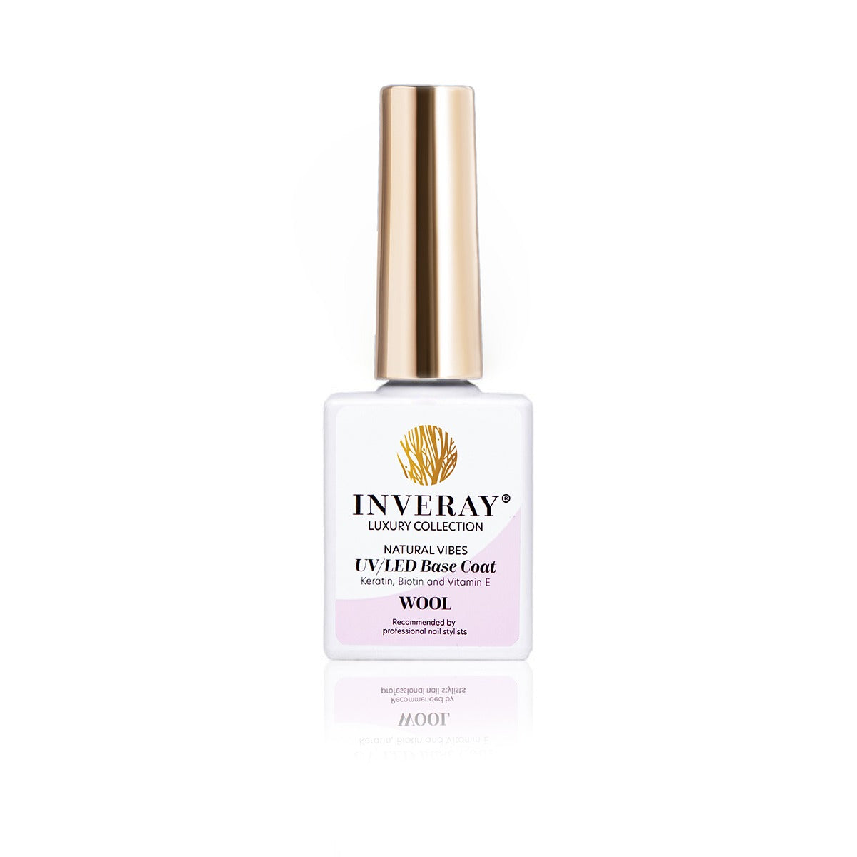 INVERAY Base Coat Natural Vibes WOOL – Base Vernis Semi-Permanent 10 ml