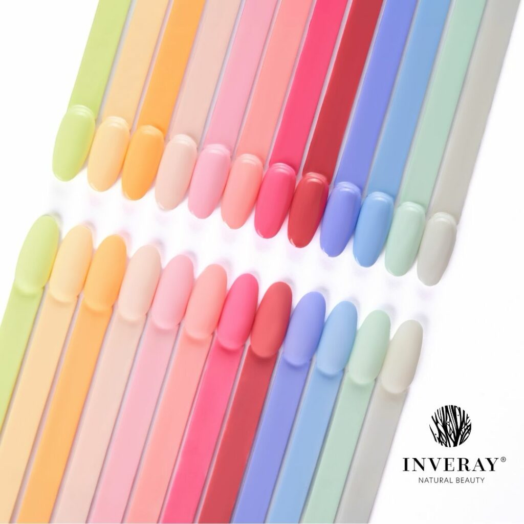 diverses couleurs pastel